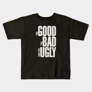 Mod.3 The Good The Bad The Ugly Kids T-Shirt